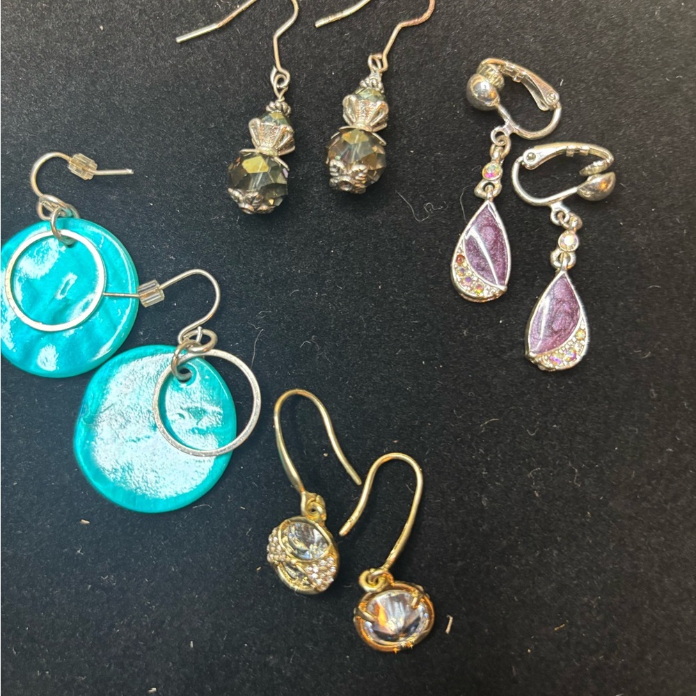 Vintage Earring Collection (set of‎ 4)